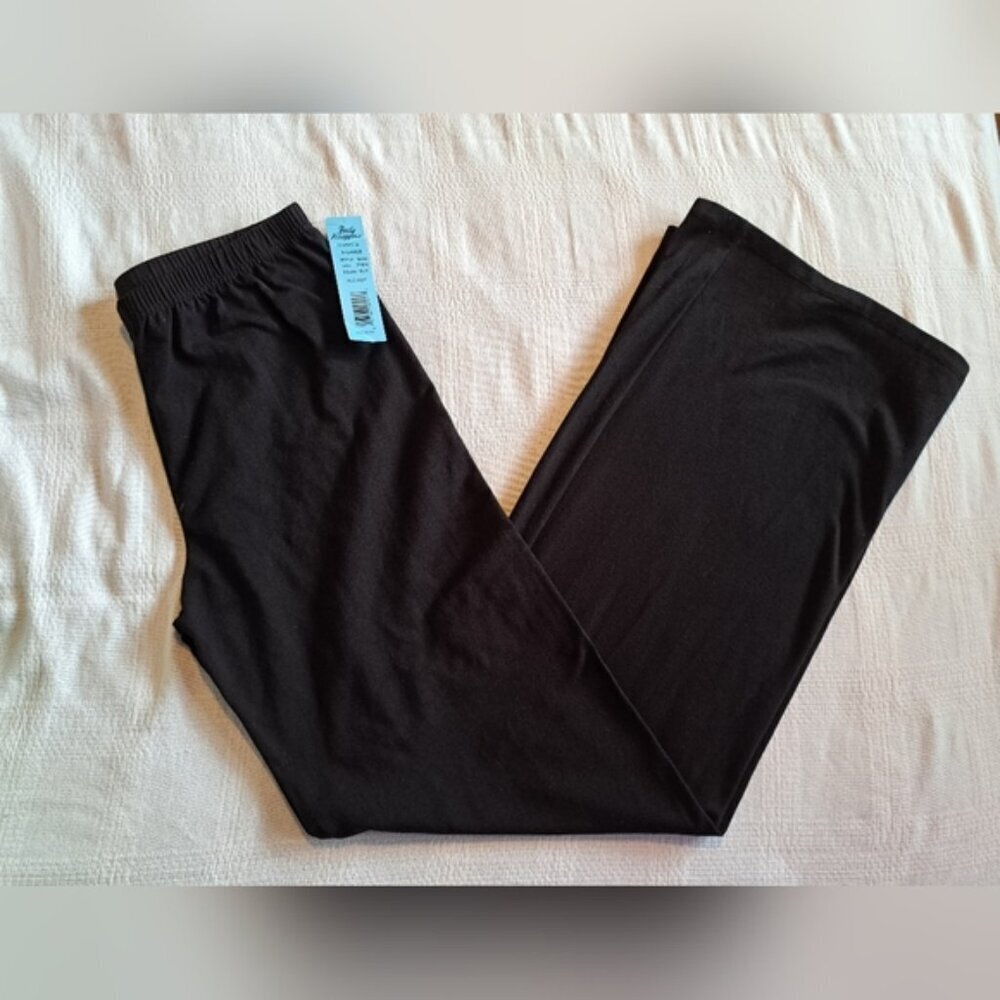 Body Wrappers men's XLarge black Jazz Pant, NWT